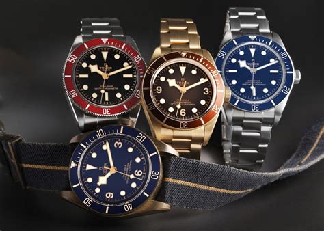 tudor black bay spessore|tudor black bay collection.